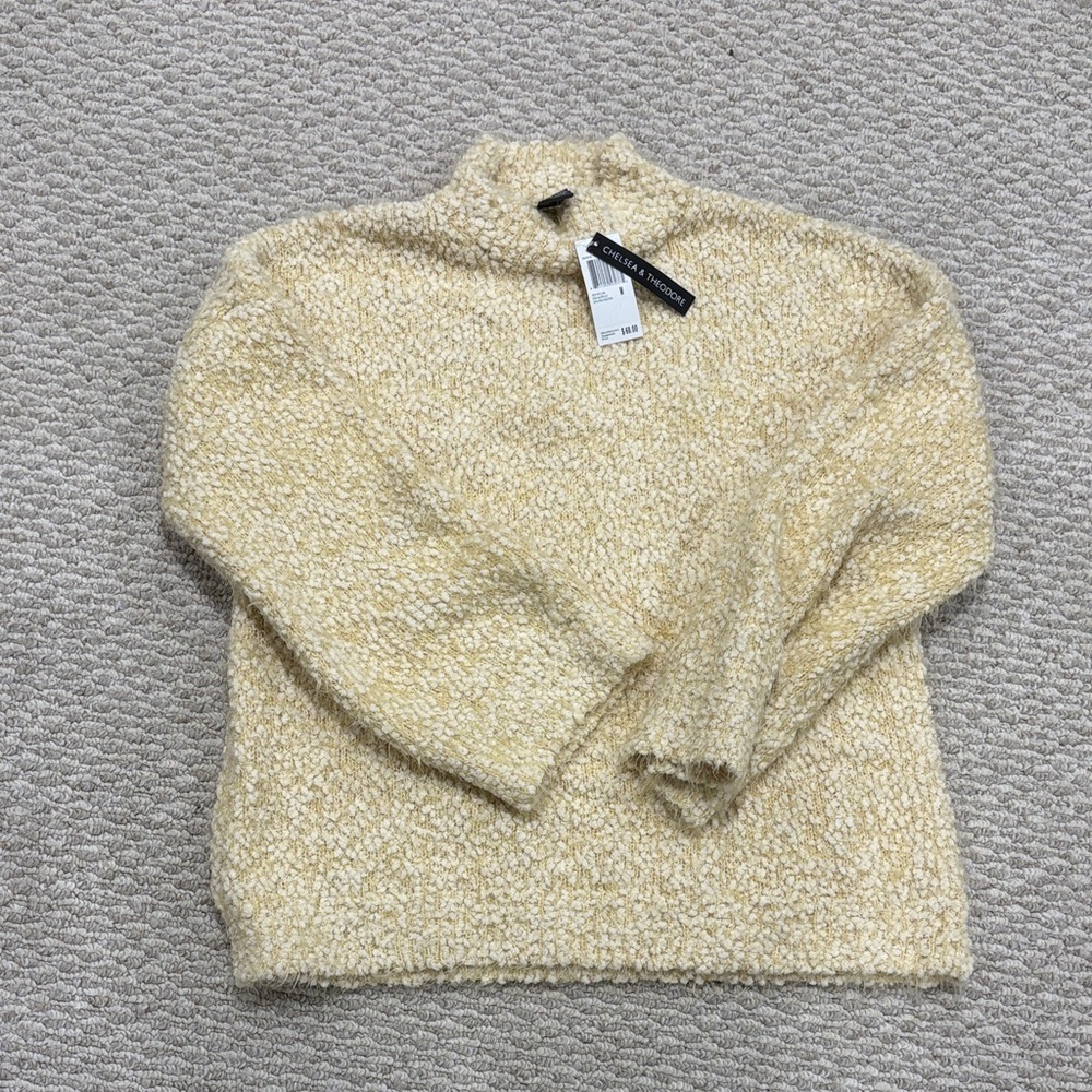Chelsea & Theodore Cream Sweater